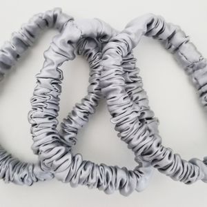 Set of 3 Pure 22mm Mulberry Silk 'Skinnies'